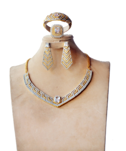 Blingerati Zirconia Jewelry Set-[014]