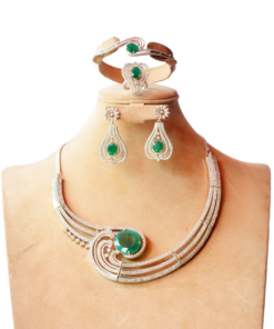 Blingerati Zirconia Jewelry Set-[002]